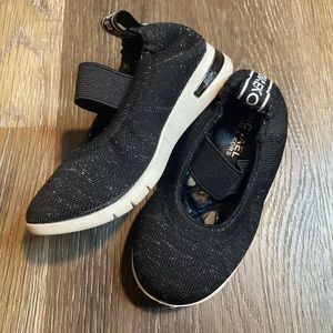 MICHAEL MICHAEL KORS Kids' Skim Boarder Sparkle Knit Mary Jane Flat In Black